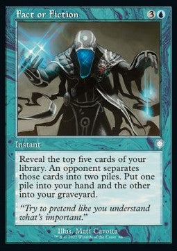 Fact or Fiction - Commander: The Brothers' War (Uncommon) [BRC-84]