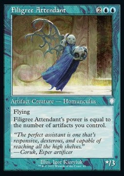 Filigree Attendant - Commander: The Brothers' War (Uncommon) [BRC-85]