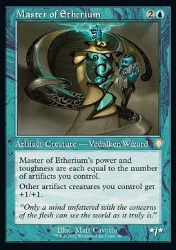 Master of Etherium - Commander: The Brothers' War (Rare) [BRC-86]