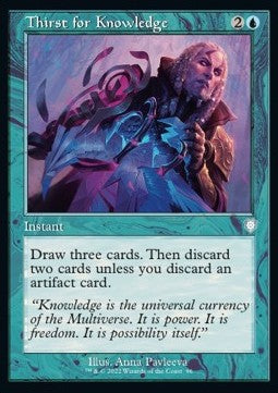 Thirst for Knowledge - Commander: The Brothers' War (Uncommon) [BRC-96]