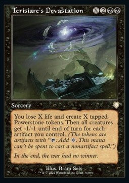 Terisiare's Devastation - Commander: The Brothers' War (Rare) [BRC-9]