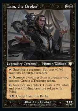 Fain, the Broker - Commander: The Brothers' War (Rare) [BRC-105]