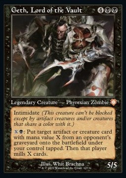 Geth, Lord of the Vault - Commander: The Brothers' War (Mythic) [BRC-107]