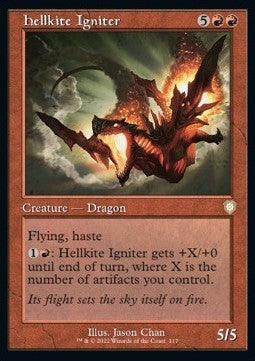 Hellkite Igniter - Commander: The Brothers' War (Rare) [BRC-117]