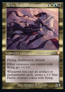 Alela, Artful Provocateur - Commander: The Brothers' War (Mythic) [BRC-119]