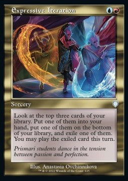 Expressive Iteration - Commander: The Brothers' War (Uncommon) [BRC-125]
