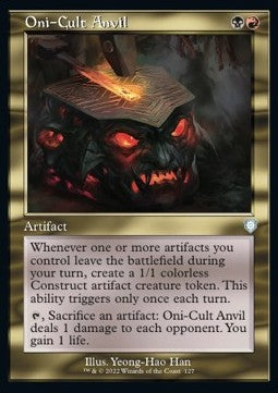Oni-Cult Anvil - Commander: The Brothers' War (Uncommon) [BRC-127]
