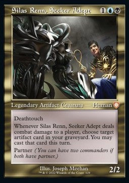Silas Renn, Seeker Adept - Commander: The Brothers' War (Mythic) [BRC-129]