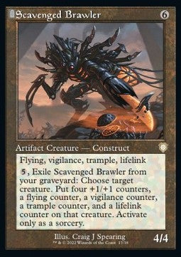 Scavenged Brawler - Commander: The Brothers' War (Rare) [BRC-17]