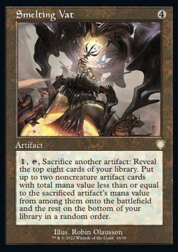 Smelting Vat - Commander: The Brothers' War (Rare) [BRC-18]