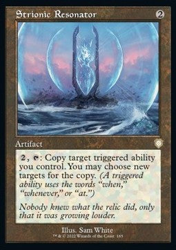 Strionic Resonator - Commander: The Brothers' War (Rare) [BRC-165]