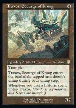 Traxos, Scourge of Kroog - Commander: The Brothers' War (Rare) [BRC-170]
