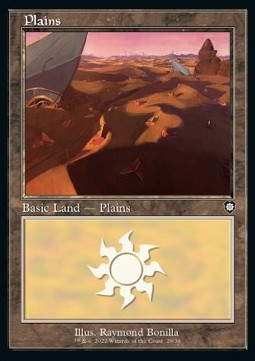 Plains (V.1) - Commander: The Brothers' War (Land) [BRC-29]