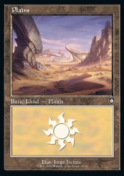 Plains (V.2) - Commander: The Brothers' War (Land) [BRC-30]