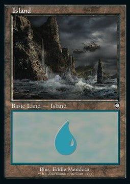 Island (V.1) - Commander: The Brothers' War (Land) [BRC-31]