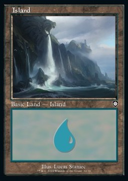 Island (V.2) - Commander: The Brothers' War (Land) [BRC-32]
