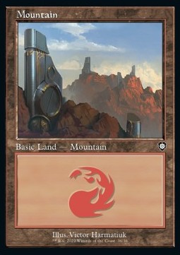 Mountain (V.2) - Commander: The Brothers' War (Land) [BRC-36]