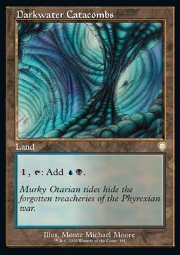 Darkwater Catacombs - Commander: The Brothers' War (Rare) [BRC-181]