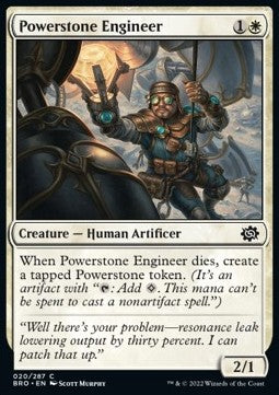 Powerstone Engineer - The Brothers' War (Common) [BRO-20]
