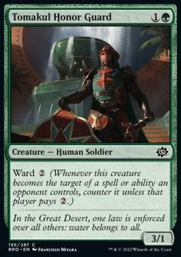 Tomakul Honor Guard - The Brothers' War (Common) [BRO-195]