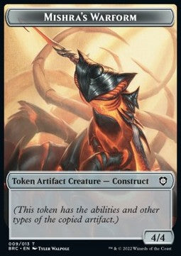 Mishra's Warform Token (A 4/4) // Inkling Token (WB 2/1) - Commander: The Brothers' War: Extras (Token) [XBRC-T 9/7]