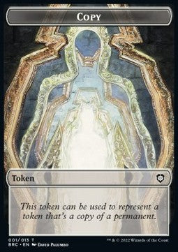 Copy Token // Powerstone Token - Commander: The Brothers' War: Extras (Token) [XBRC-T 1/7]