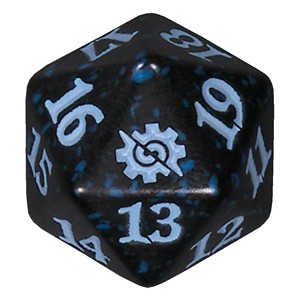 The Brothers' War: D20 Die (Blue) - The Brothers' War