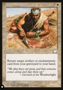 Argivian Find - The List (Uncommon) [ZNL-6]