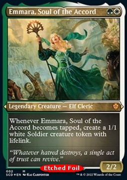 Emmara, Soul of the Accord - Starter Commander Decks (Mythic) [SCD-2]