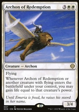 Archon of Redemption - Starter Commander Decks (Rare) [SCD-7]