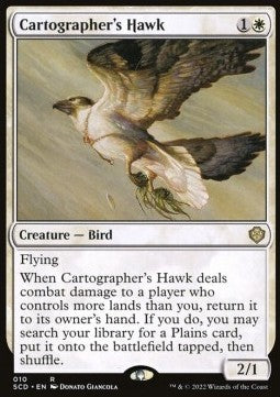 Cartographer's Hawk - Starter Commander Decks (Rare) [SCD-10]