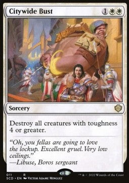 Citywide Bust - Starter Commander Decks (Rare) [SCD-11]
