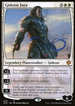 Gideon Jura - Starter Commander Decks (Mythic) [SCD-24]