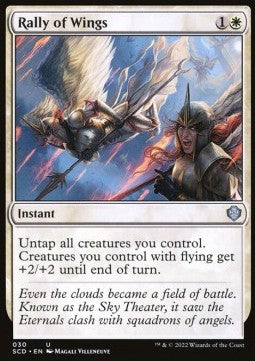 Rally of Wings - Starter Commander Decks (Uncommon) [SCD-30]