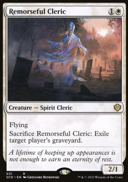 Remorseful Cleric - Starter Commander Decks (Rare) [SCD-31]