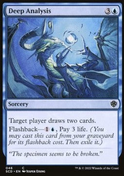 Deep Analysis - Starter Commander Decks (Common) [SCD-46]