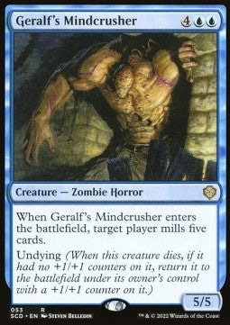 Geralf's Mindcrusher - Starter Commander Decks (Rare) [SCD-53]