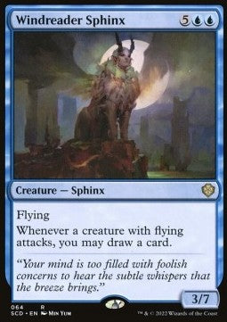 Windreader Sphinx - Starter Commander Decks (Rare) [SCD-64]