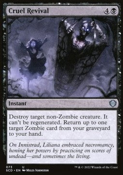 Cruel Revival - Starter Commander Decks (Uncommon) [SCD-73]