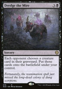 Dredge the Mire - Starter Commander Decks (Rare) [SCD-76]