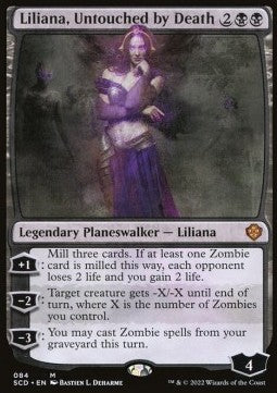 Liliana, Untouched by Death - Starter Commander Decks (Mythic) [SCD-84]