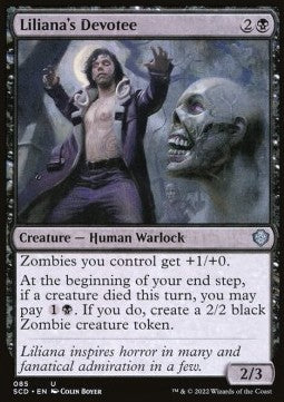 Liliana's Devotee - Starter Commander Decks (Uncommon) [SCD-85]