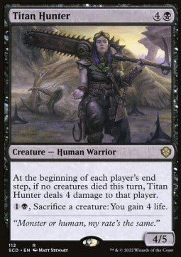 Titan Hunter - Starter Commander Decks (Rare) [SCD-112]