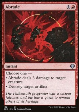 Abrade - Starter Commander Decks (Uncommon) [SCD-122]