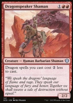 Dragonspeaker Shaman - Starter Commander Decks (Uncommon) [SCD-137]