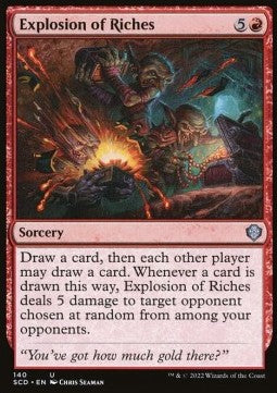 Explosion of Riches - Starter Commander Decks (Uncommon) [SCD-140]