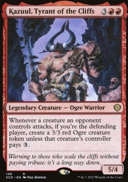 Kazuul, Tyrant of the Cliffs - Starter Commander Decks (Rare) [SCD-148]