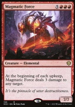 Magmatic Force - Starter Commander Decks (Rare) [SCD-150]