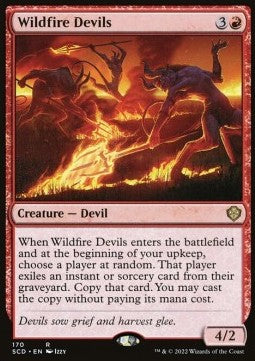 Wildfire Devils - Starter Commander Decks (Rare) [SCD-170]