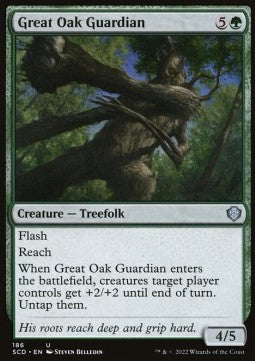 Great Oak Guardian - Starter Commander Decks (Uncommon) [SCD-186]